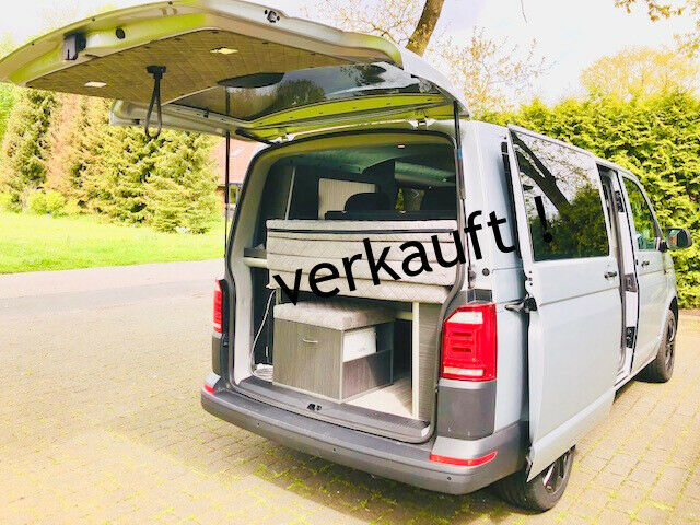 VW T6 Bulli Camper Van, innen NEU, top Zustand, Womo-Zulass. !